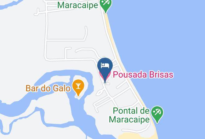 Ipojuca - Pousada Brisas Maps