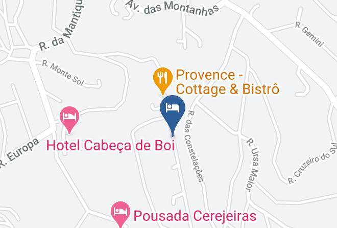 Camanducaia - Pousada Bucaneve Maps