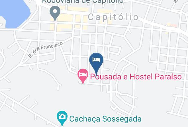 Capitolio - Pousada Buena Vista Maps