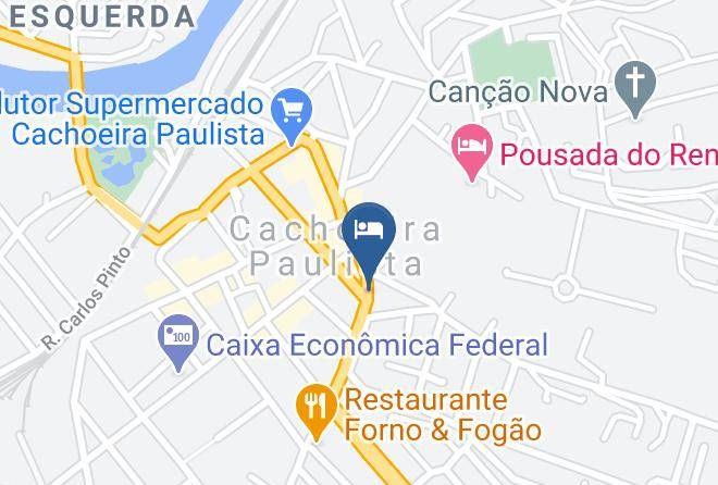 Cachoeira Paulista - Pousada Buon Soggiorno Maps