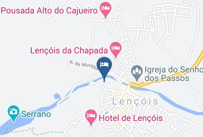 Lencois - Pousada Buona Sorte Maps