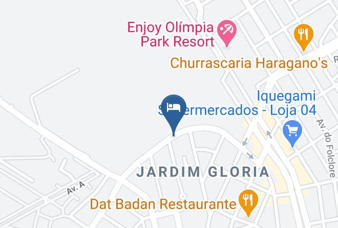 Olimpia - Pousada Cabana Dilina Maps