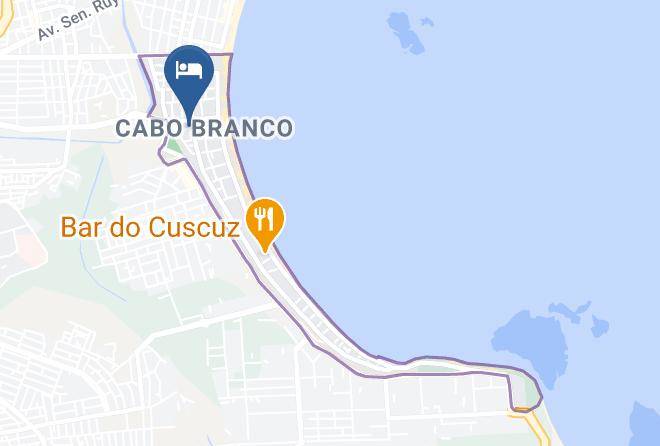 Joao Pessoa - Pousada Cabo Branco Maps