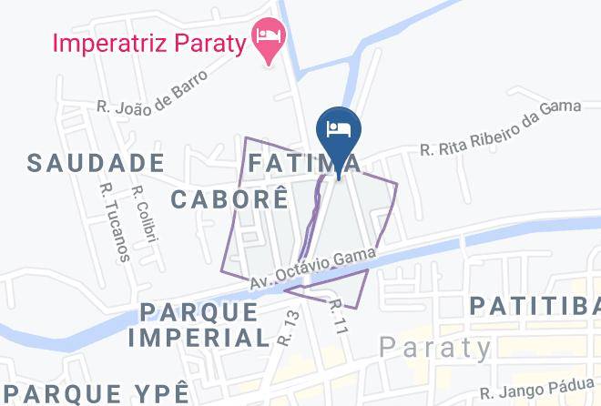Parati - Pousada Cabore Maps