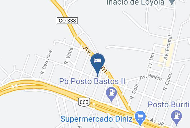 Abadiania - Pousada Cabral Maps