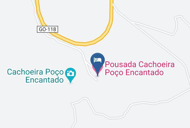 Teresina De Goias - Pousada Cachoeira Poco Encantado Maps