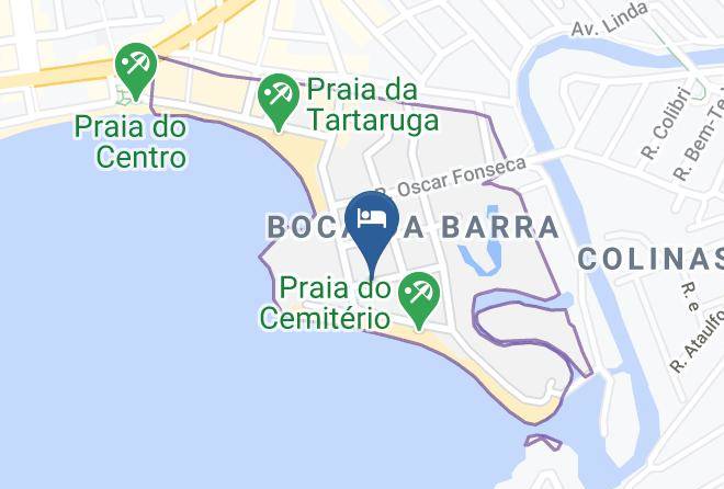 Rio Das Ostras - Pousada Caetano Maps