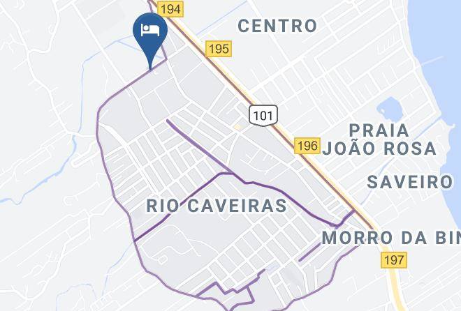 Biguacu - Pousada & Cafe Catarina Maps
