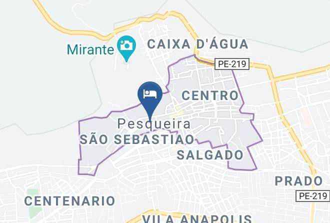 Pesqueira - Pousada Cafe Cimbres Maps