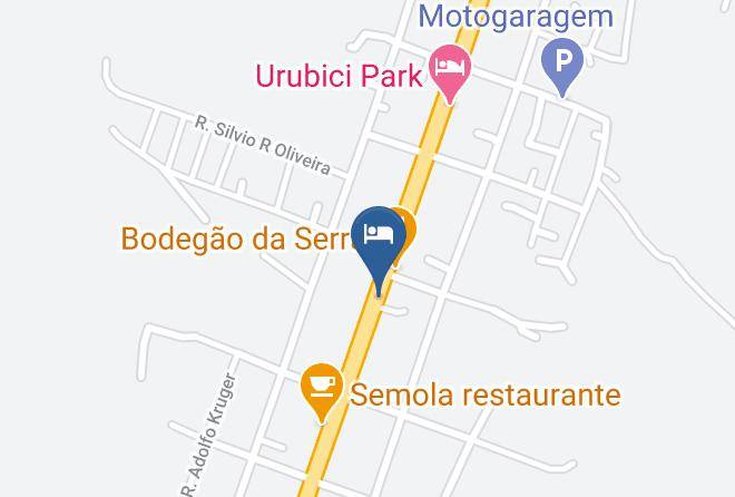 Urubici - Pousada Cafe Mel Maps