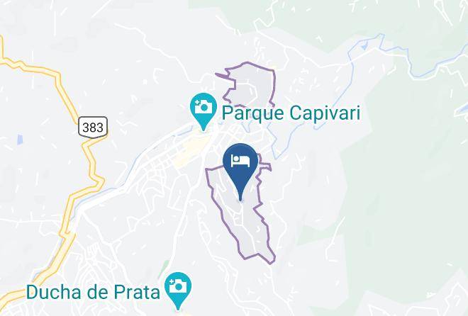 Campos Do Jordao - Pousada Cafe Poesia Maps