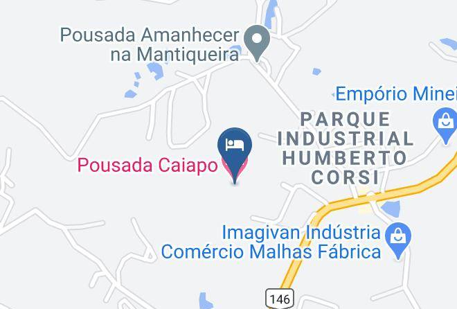Aguas De Lindoia - Pousada Caiapo Maps
