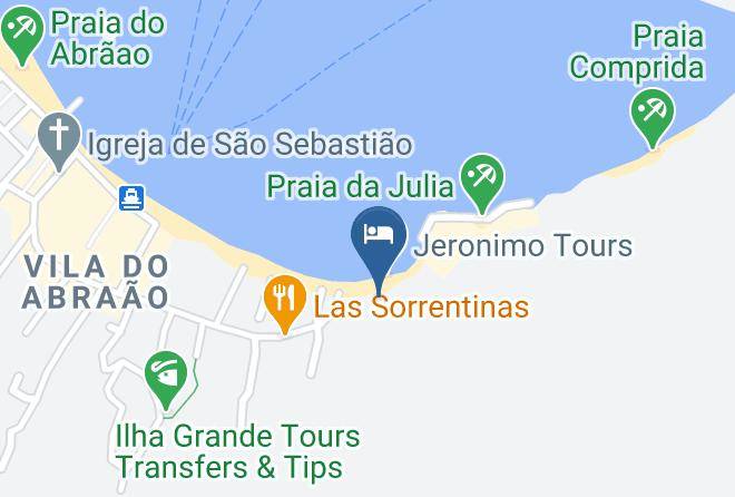 Angra Dos Reis - Pousada Caicara Maps