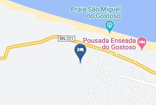 Sao Miguel Do Gostoso - Pousada Caju Verde Maps