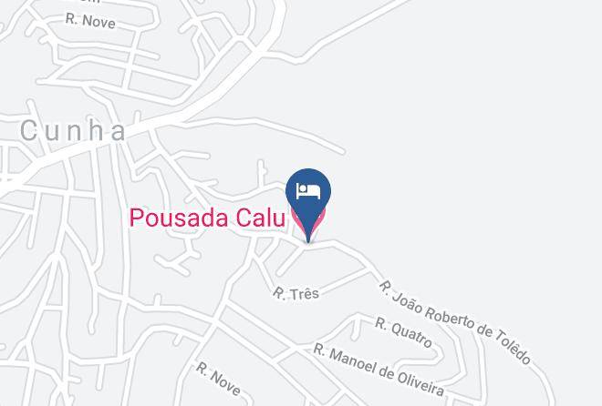 Cunha - Pousada Calu Maps