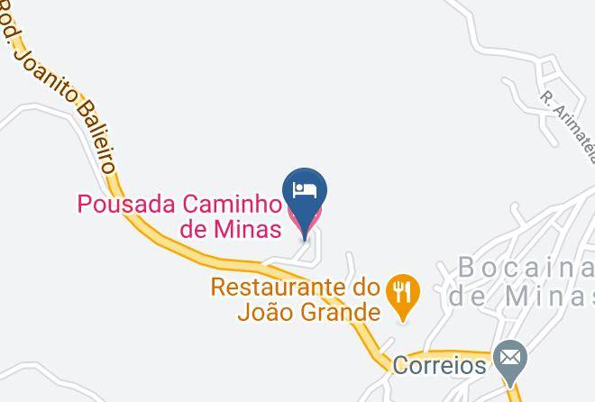 Bocaina De Minas - Pousada Caminho De Minas Maps