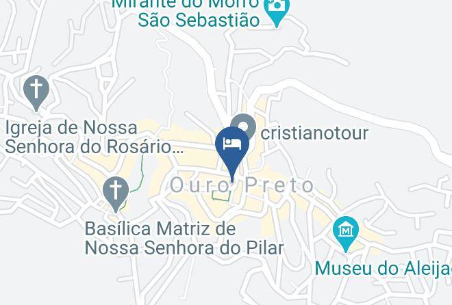 Ouro Preto - Pousada Caminhos De Ouro Preto Maps