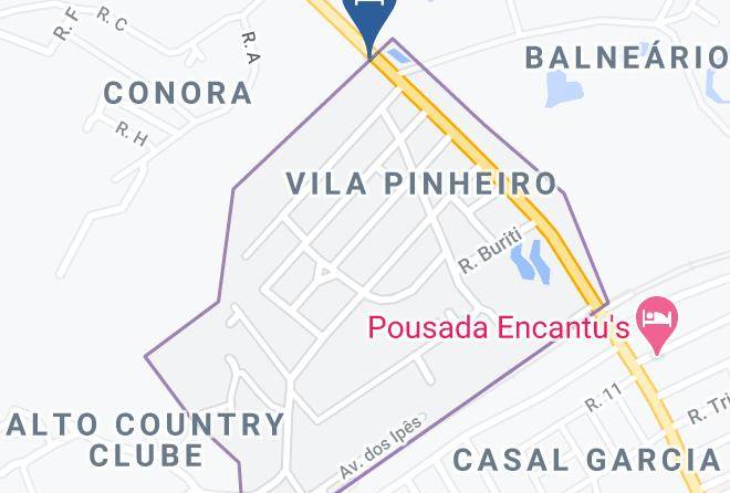 Itatiaia - Pousada Camisa 10 Maps