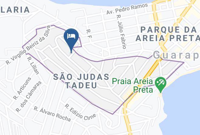 Guarapari - Pousada Canarinhos Guarapari Maps