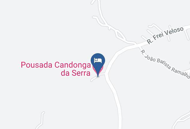 Tiradentes - Pousada Candonga Da Serra Maps