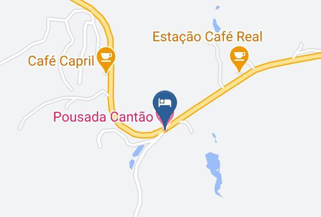 Cunha - Pousada Cantao Maps