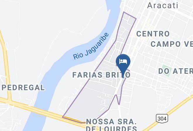 Aracati - Pousada Canteiros Maps