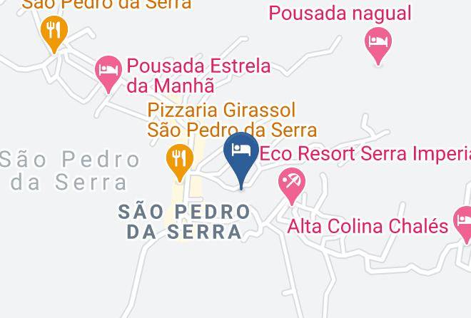 Nova Friburgo - Pousada Canteiros Maps