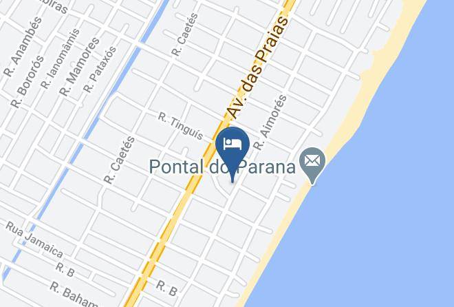 Pontal Do Parana - Pousada Cantinho Da Lilica Maps