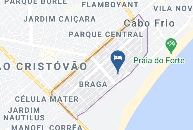 Cabo Frio - Pousada Cantinho Da Nilza Maps