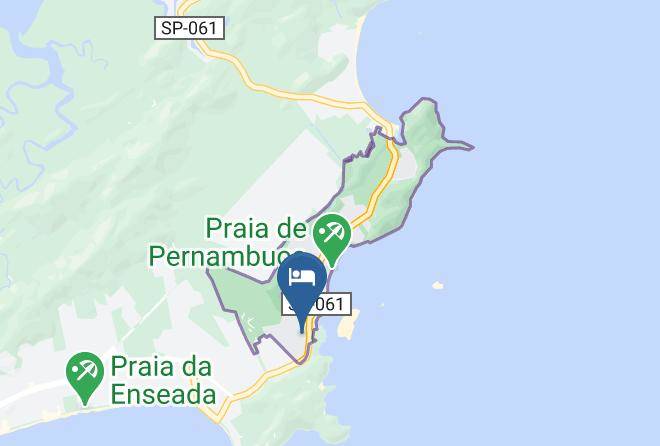 Guaruja - Pousada Cantinho Do Pe Maps