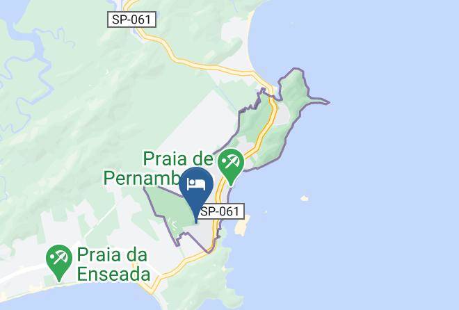 Guaruja - Pousada Canto Azul Maps