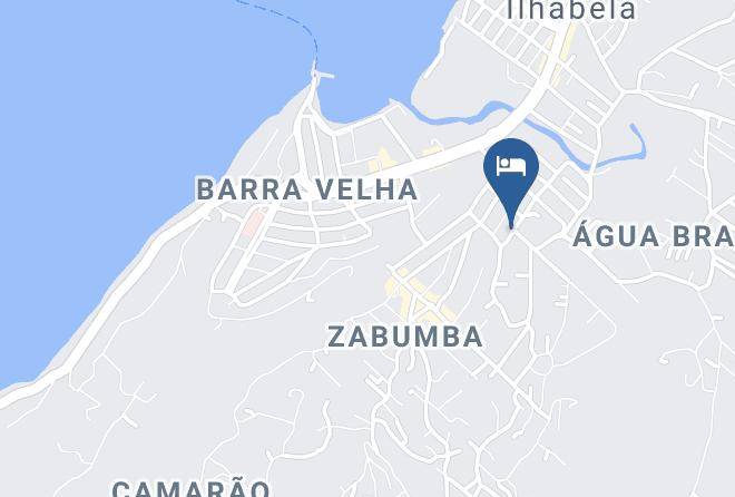Ilhabela - Pousada Canto Bella Terra Maps
