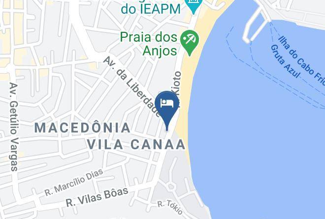 Arraial Do Cabo - Pousada Canto Da Baleia Maps