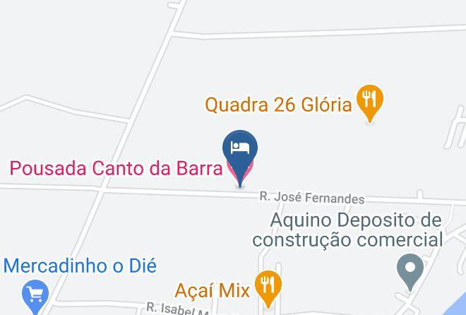 Fortim - Pousada Canto Da Barra Maps