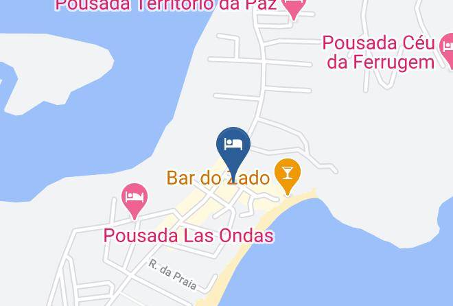 Garopaba - Pousada Canto Da Ferrugem Maps