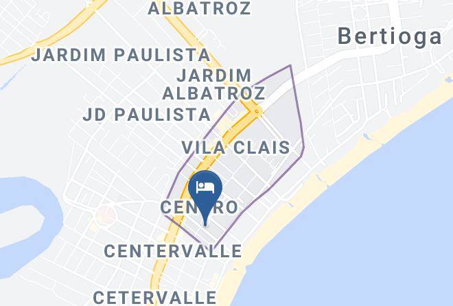 Bertioga - Pousada Canto Da Praca Maps