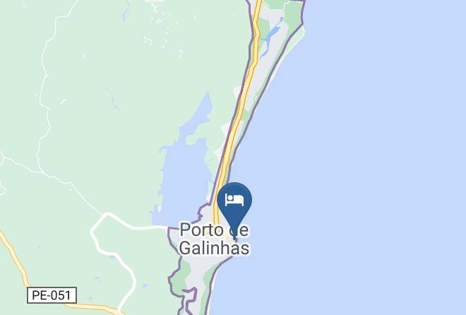 Ipojuca - Pousada Canto Da Sereia Maps