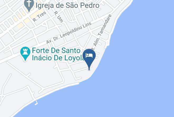 Pousada Canto De Mar Mapa
 - Pernambuco - Tamandare