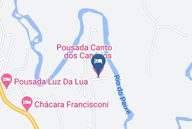Socorro - Pousada Canto Dos Canarios Maps