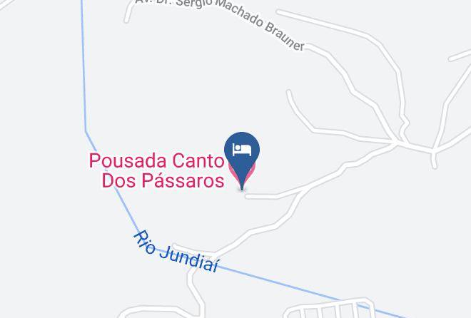 Mairipora - Pousada Canto Dos Passaros Maps
