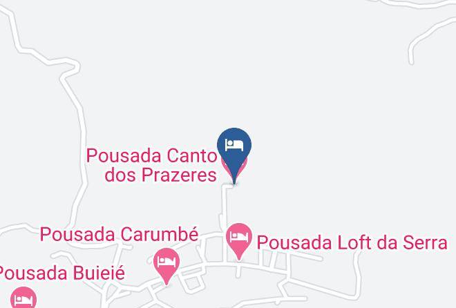 Ouro Preto - Pousada Canto Dos Prazeres Maps