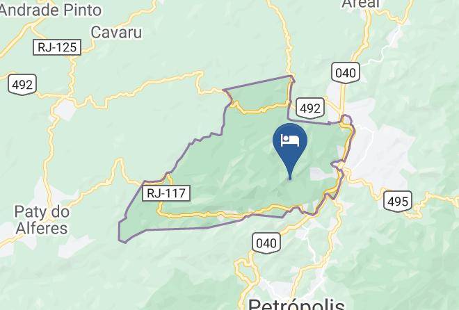 Petropolis - Pousada Canto Dos Tangaras Maps