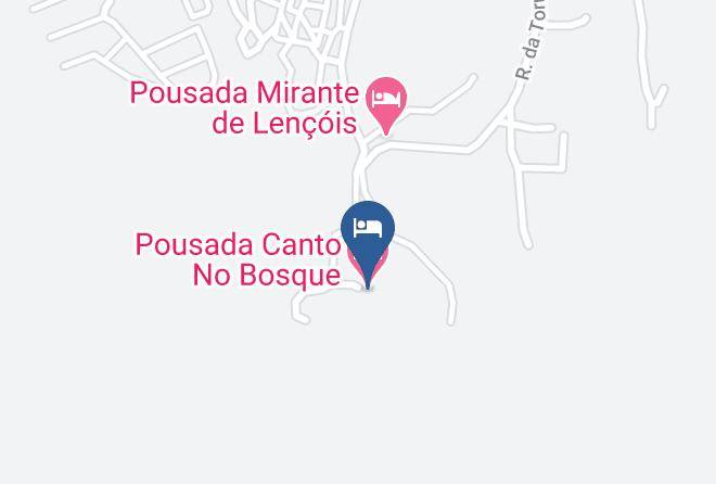 Lencois - Pousada Canto No Bosque Maps