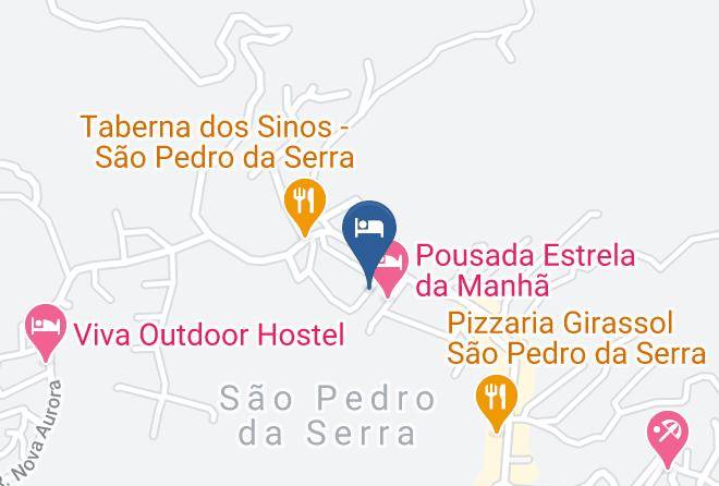 Nova Friburgo - Pousada Canto Nosso Maps