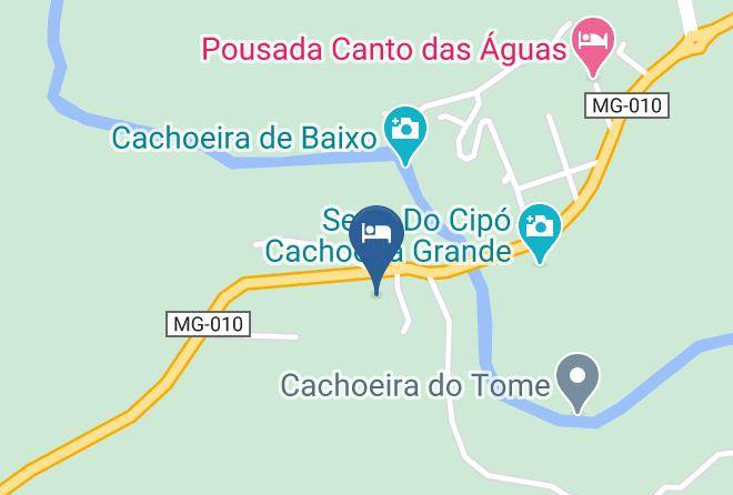 Jaboticatubas - Pousada Canto Verde Cipo Maps