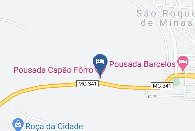 Sao Roque De Minas - Pousada Capao Forro Maps