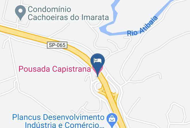 Itatiba - Pousada Capistrana Maps