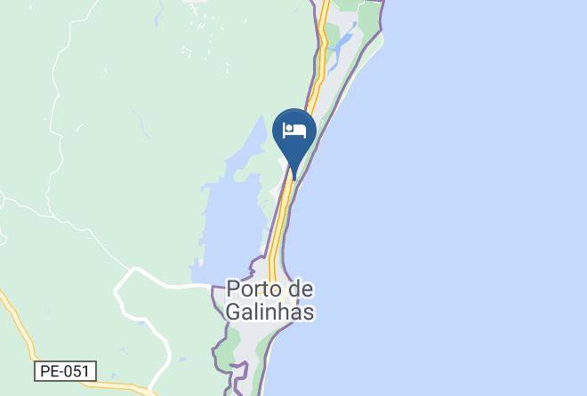 Ipojuca - Pousada Capitaes De Areia Maps