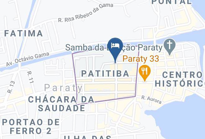 Parati - Pousada Capitao Maps