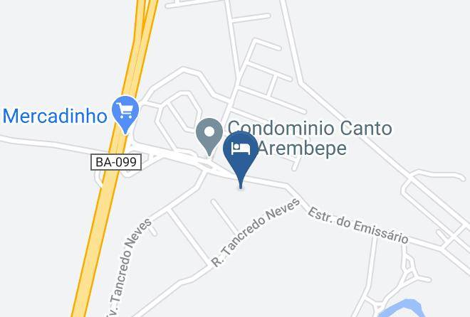 Camacari - Pousada Capyvara Maps